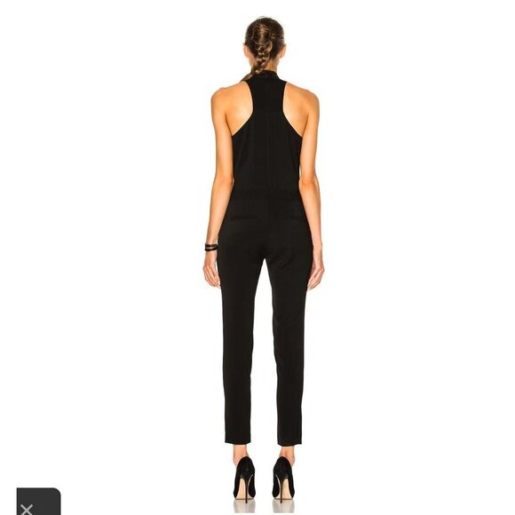 Veronica Beard Women's Sleeveless Iggy Jumpsuit Black Size 4 - Picture 9 of 9